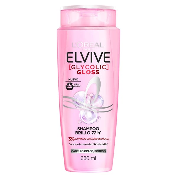 Shampoo Elvive Glycolic Gloss 680 Ml