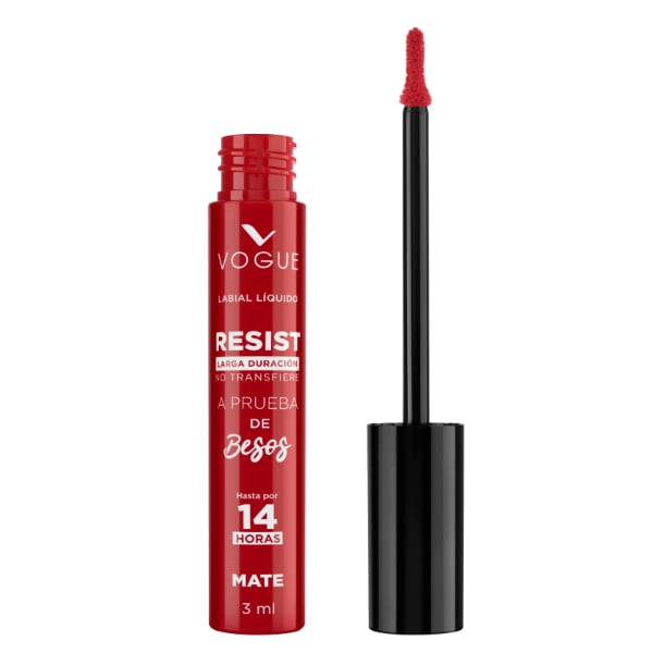 Labial Líquido Vogue Resist 14h Mate Baila 3 Ml