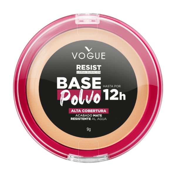 Base En Polvo Vogue Resist Capuccino 9 G