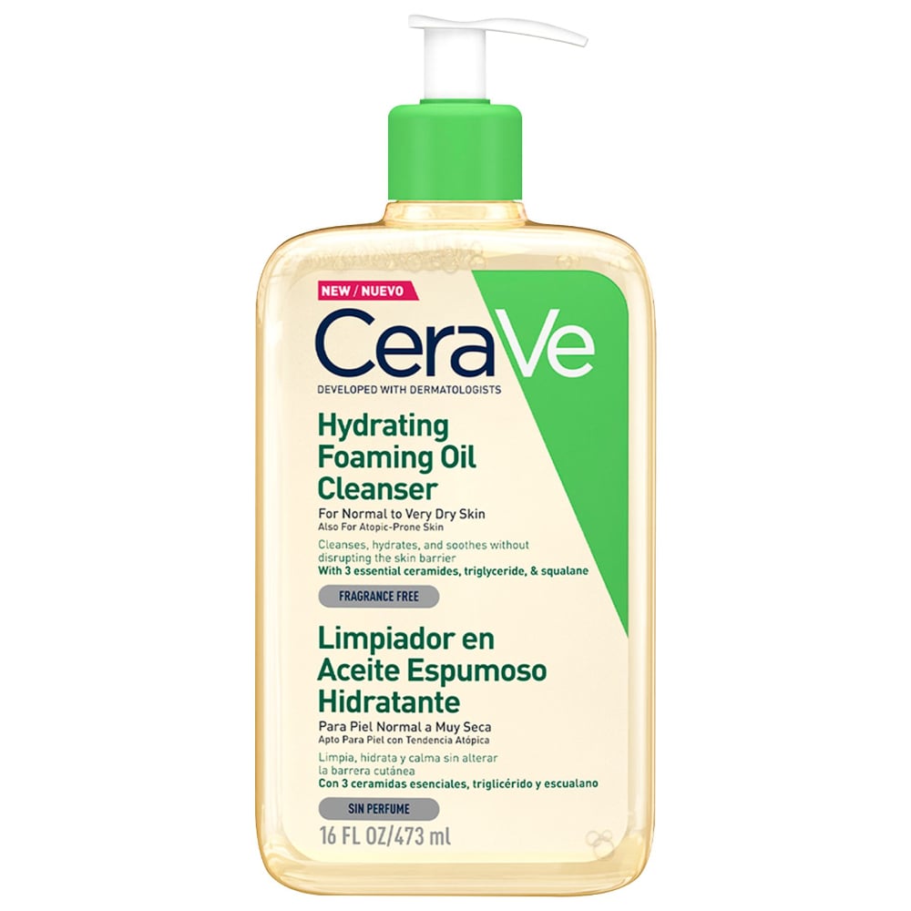 Limpiador Cerave Hydrating Oil Cleanser 473 Ml