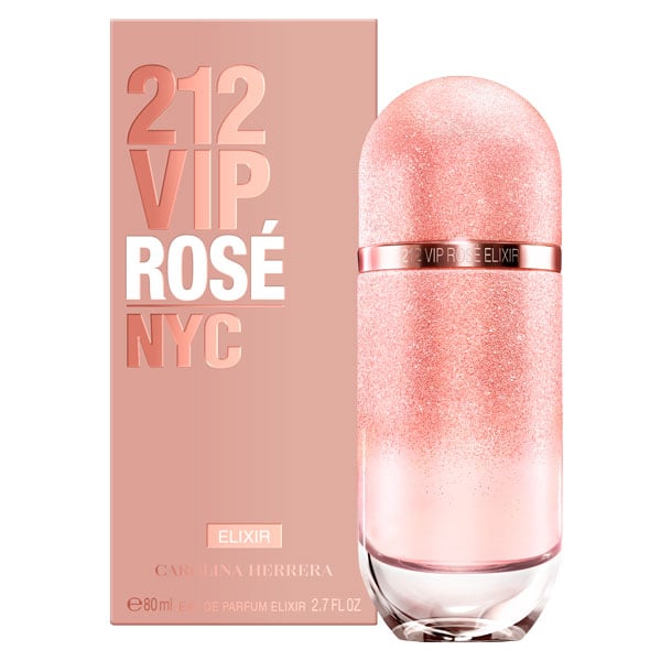 Perfume Carolina Herrera 212 Vip Rose Elixir Edp 80 Ml