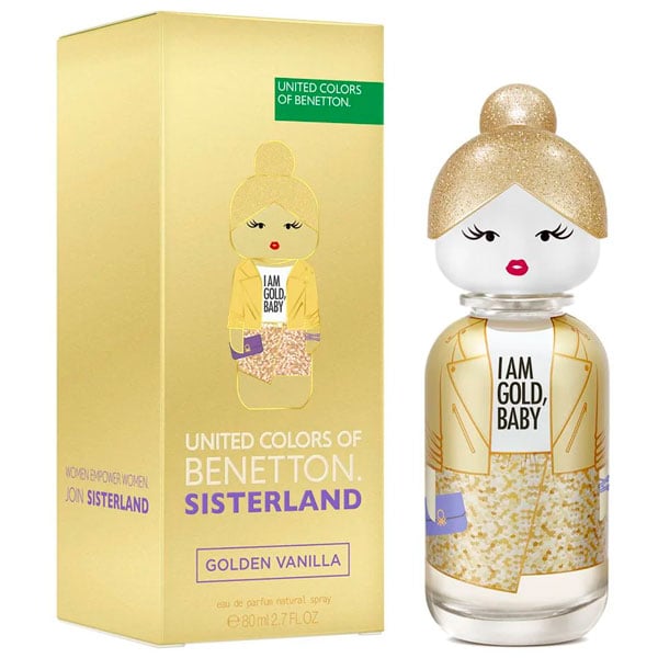 Perfume Benetton Sisterland Gold Vanilla Edp 80 Ml