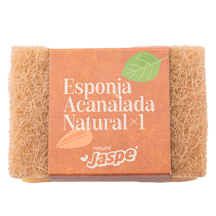 Esponja De Limpieza Jaspe Natural Acanalada 1 Unidad