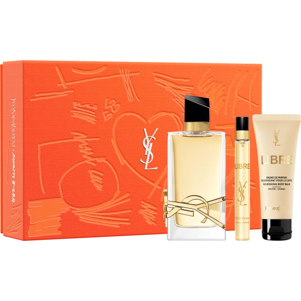 Cofre Yves Saint Laurent Perfume Libre Edp 90 Ml + Minitalla 10 Ml + Body Lotion 50 Ml