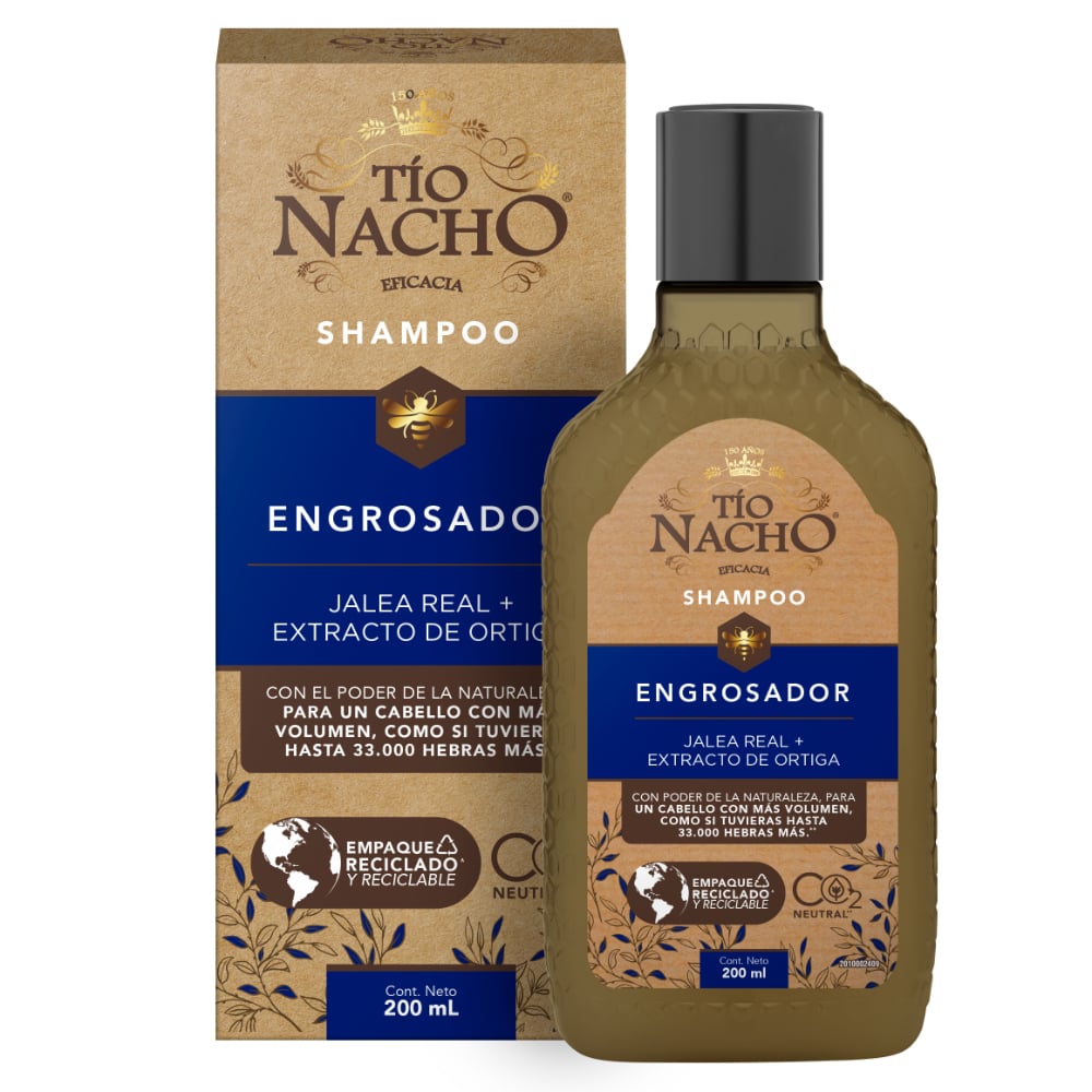 Shampoo Tío Nacho Engrosador 200 Ml