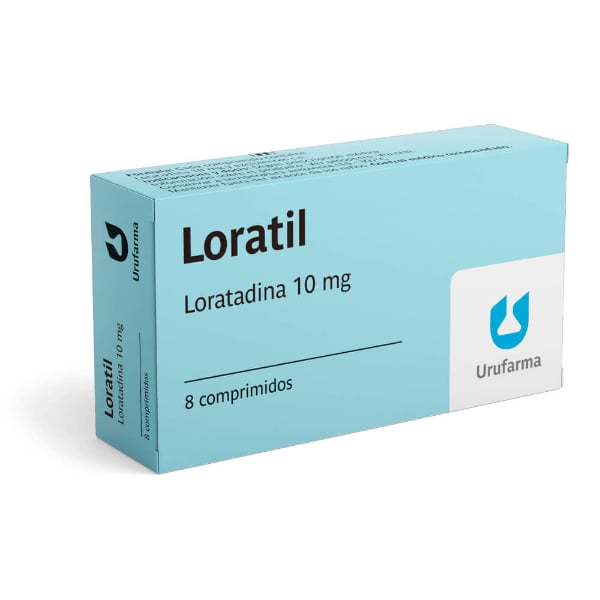 Loratil 10 Mg 8 Comprimidos