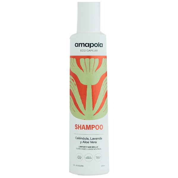 Shampoo Amapola Caléndula Lavanda Y Aloe 200 Ml