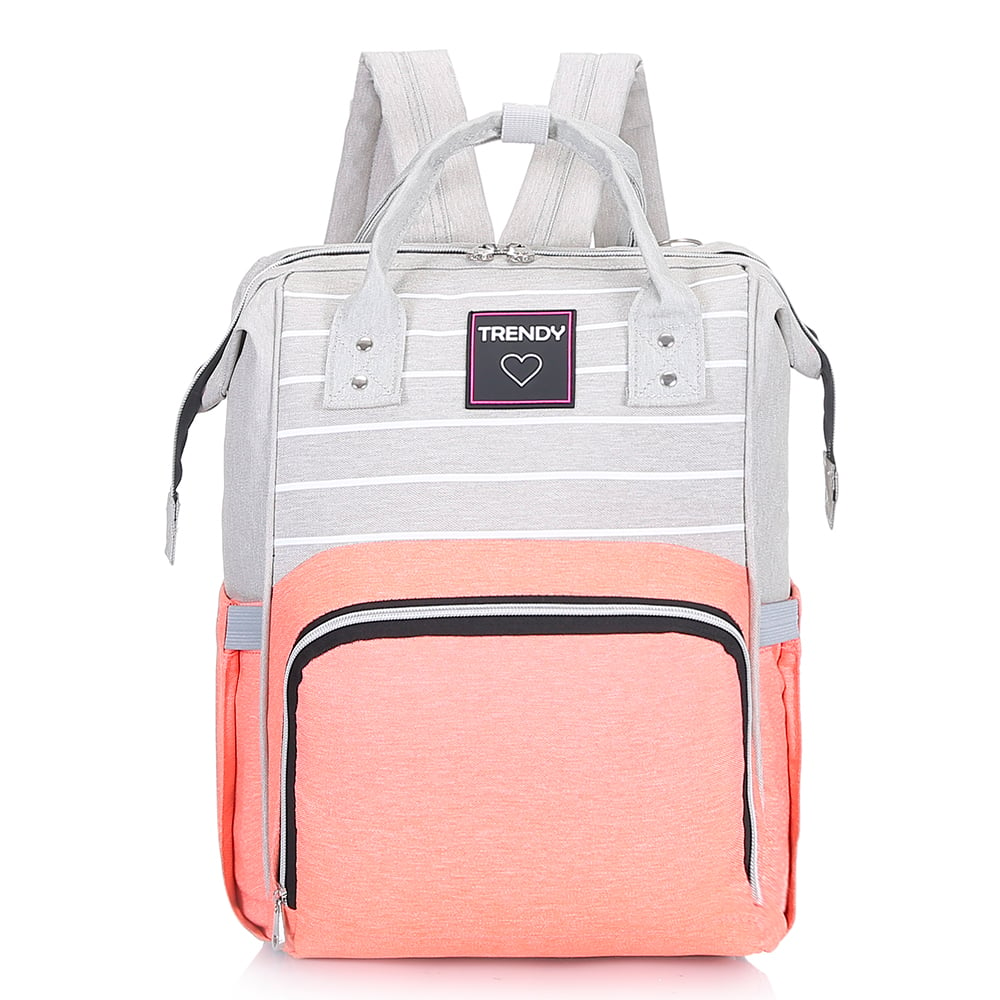 Mochila Maternal Trendy Coral