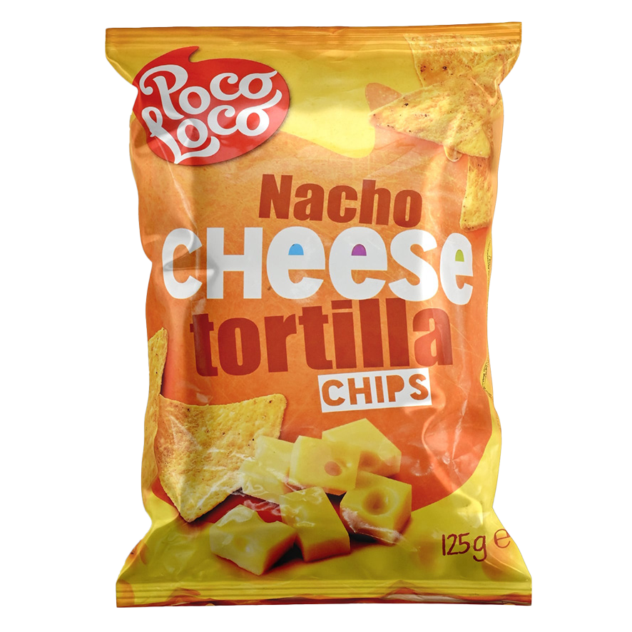 Nachos Poco Loco Queso 125 G