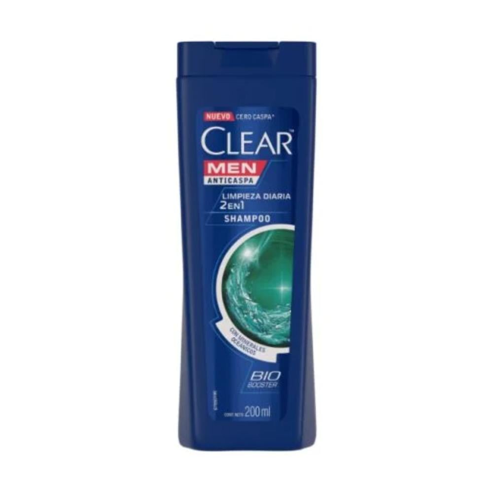 Shampoo Clear Men Anticaspa 2 en 1