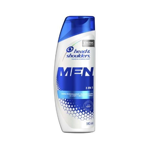 Shampoo Head & Shoulders 3 en 1 for Men 375 ml