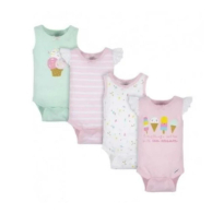 Set de 4 Bodies Gerber Helados Nena