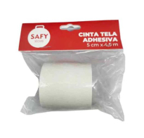 Cinta Tela Adhesiva Safy