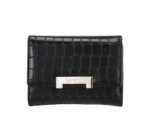 Monedero Terrano Venecia Chico Crocco Negro