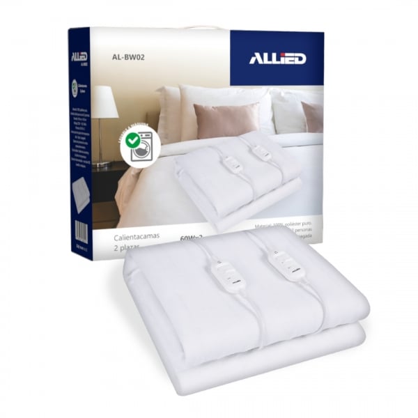 Calienta Cama Allied 100% Poliester 2 Plazas Lavable