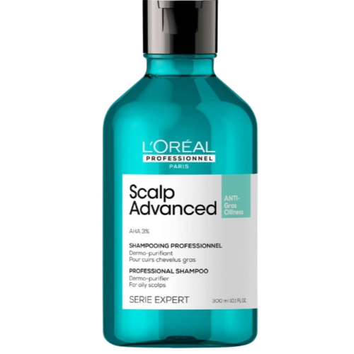 Shampoo L'oréal Paris Professionnel Scalp Advanced Antioleosidad 300 Ml