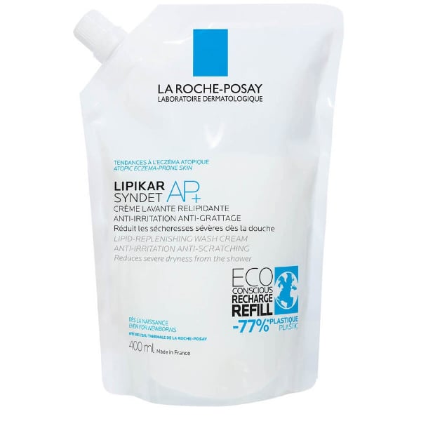 Refill Crema la Roche Posay Lipikar Syndet Ap+ 400 Ml