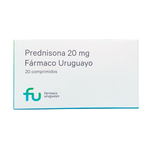 Prednisona Fu 20 Mg 20 Comprimidos