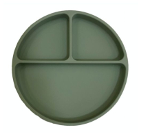 Plato Storki De Silicona Verde
