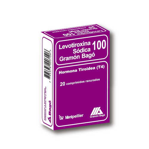 LEVOTIROXINA 100 MCG 20 COMPRIMIDOS Farmashop