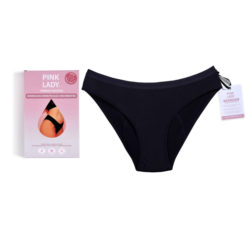 Bombacha Menstrual Reutilizable Pink Lady Bikini Temis Talle Xl