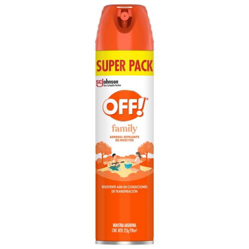 Repelente En Aerosol Off! Family 290 Ml