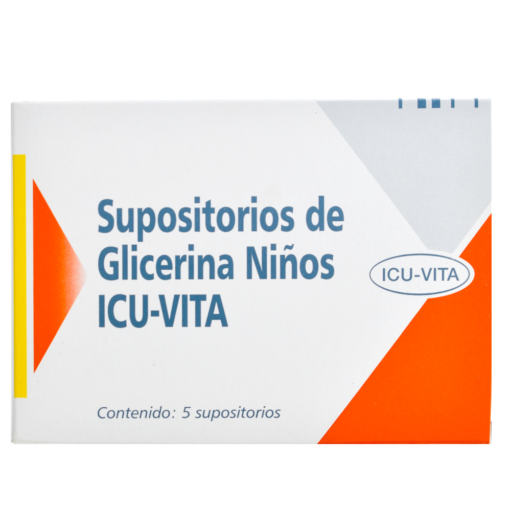 Supositorios de Glicerina ICU-VITA Niños Unidades Farmashop