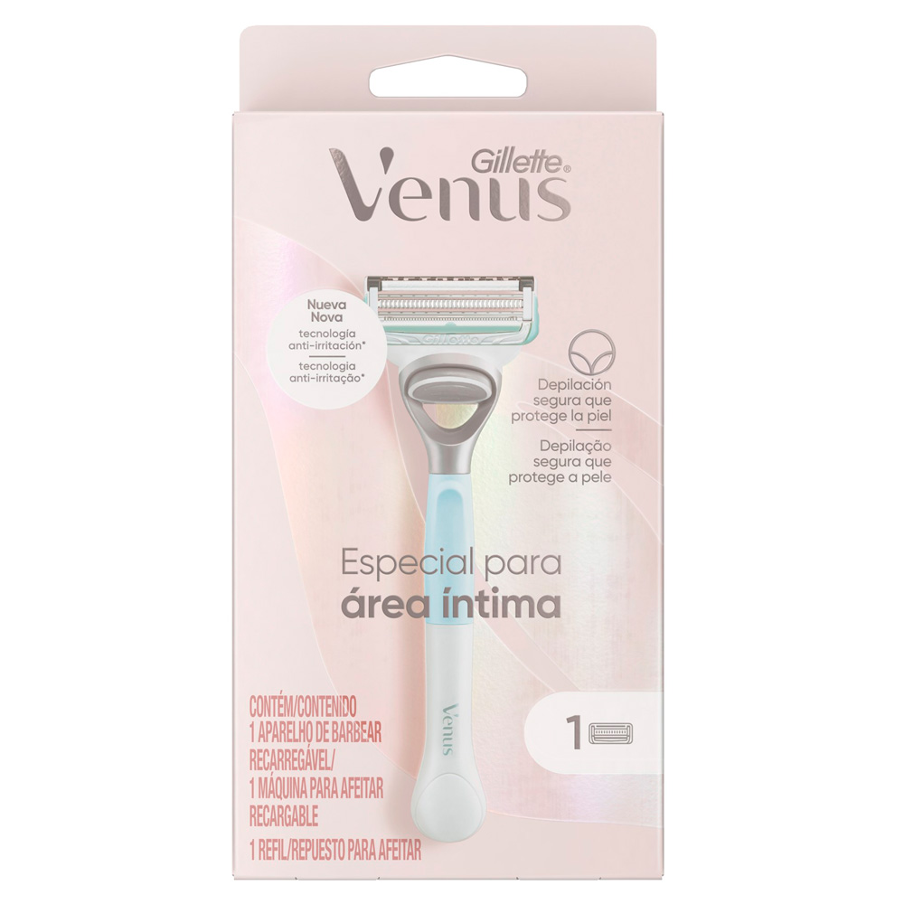 Afeitadora Gillette Venus íntima Razor Unidad Farmashop