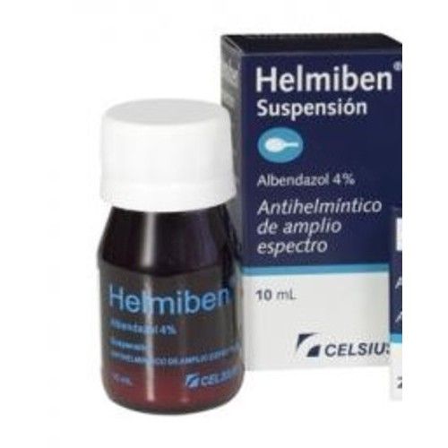 HELMIBEN SUSPENSION 10 ML. | Farmashop