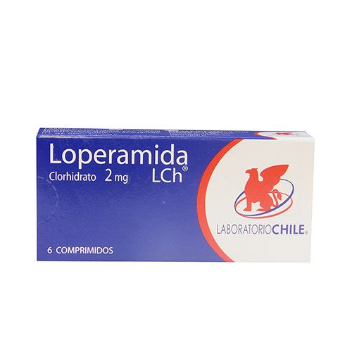 LOPERAMIDA 2 MG 6 COMPRIMIDOS | Farmashop