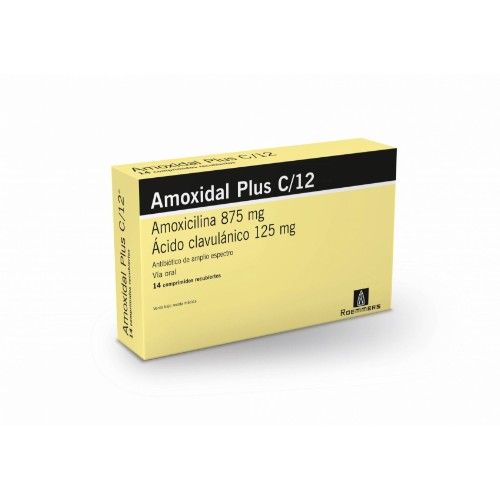 Amoxidal Plus C 12 14 Comprimidos | Farmashop