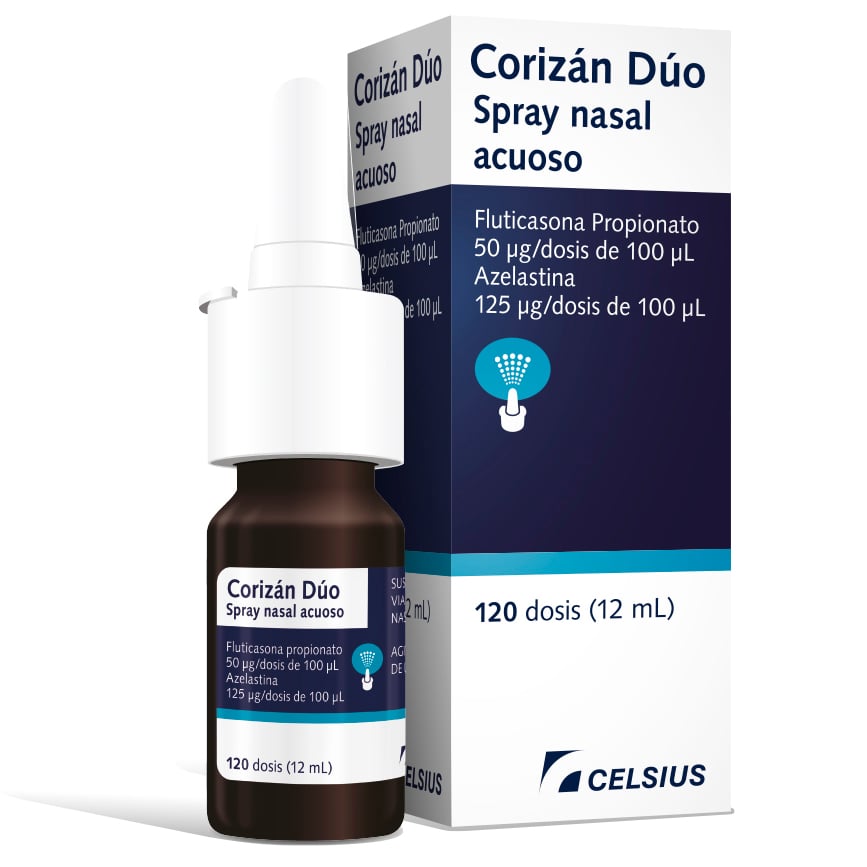 Corizán Dúo Spray Nasal 120 Dosis 12 Ml