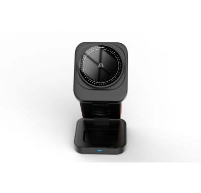 Cargador Inalámbrico Magnético Argom S4 3 en 1 Plegable 