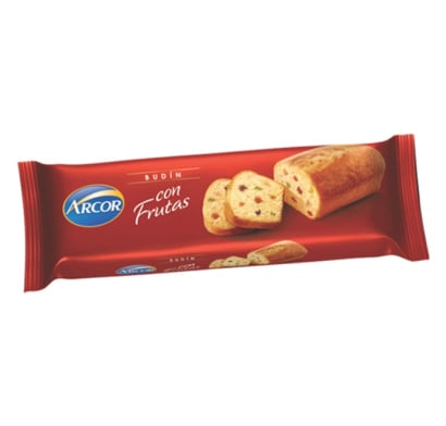 Budín con Frutas Arcor 215 g  