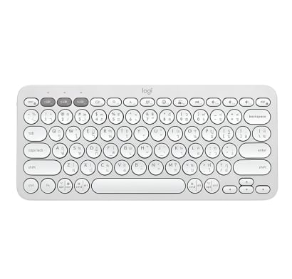 Teclado Inalámbrico Logitech K380S Blanco