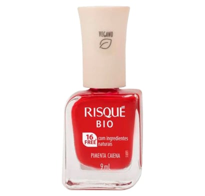 Esmalte Risqué Bio Pimenta Caiena 9 ml