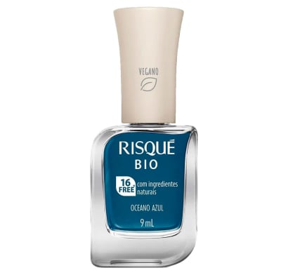 Esmalte Risqué Bio Océano Azul 9 ml