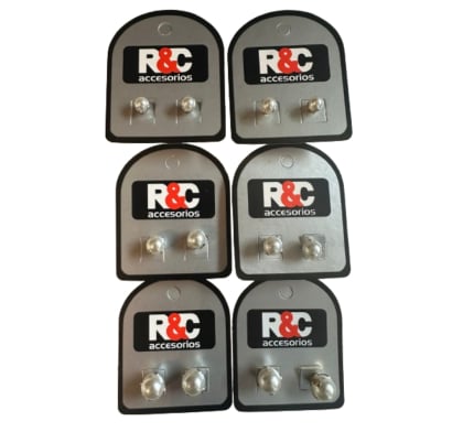 Caravanas Perlas R&C Bijou