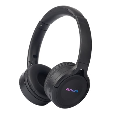 Auriculares Aiwa Bluetooth Plegable Negro
