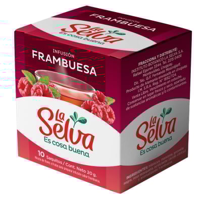 Té La Selva Frambuesa 10 Saquitos