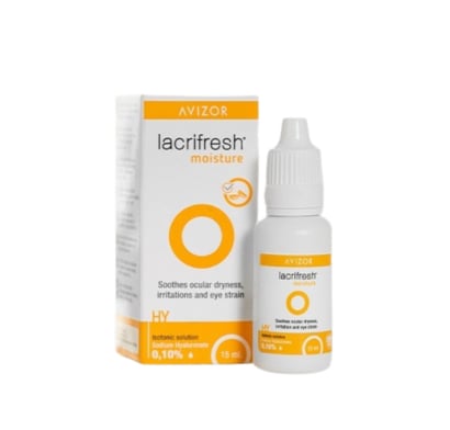 Lacrifresh 0.10% Solución Oftálmica 15 ml
