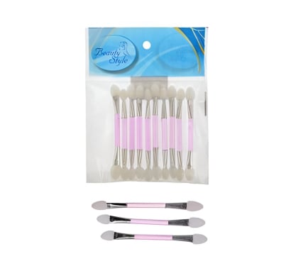 Aplicador de Sombras Beauty Style 10 Unidades