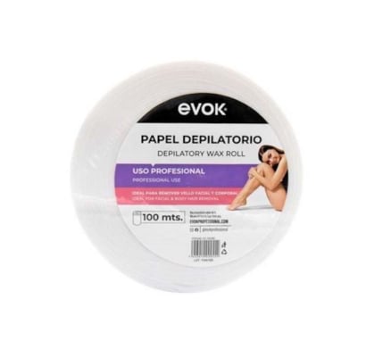 Papel Depilatorio Evok 100 m