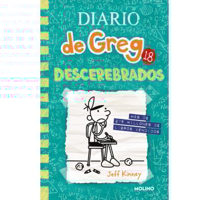 Libro El diario de Greg 18 - descerebrados