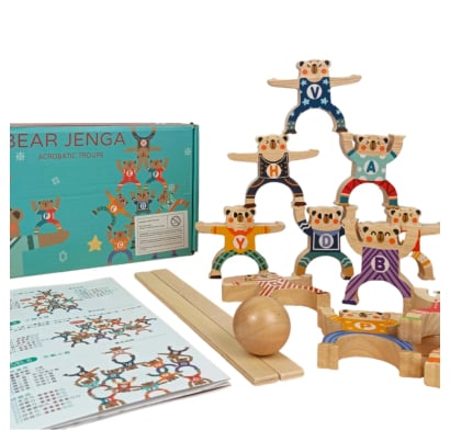 Juego Jenga Mis Petates Balanceo Ositos