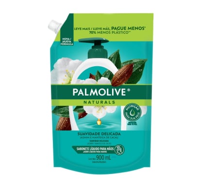 Jabón Líquido Palmolive Naturals Jazmín y Cacao para Manos Refill 900 ml