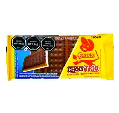 Chocolate Garoto Trío Negresco 90 g