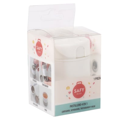 Pastillero Safy con Corta Pastilla