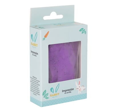Set Impresión en Arcilla Rabbit Colores Surtidos 1 Unidad
