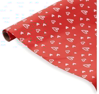 Papel De Regalo Happy Paper Corazón 50 x 70 cm
